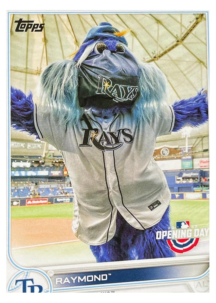 2022 Topps Opening Day Mascots Raymond #M-21 card