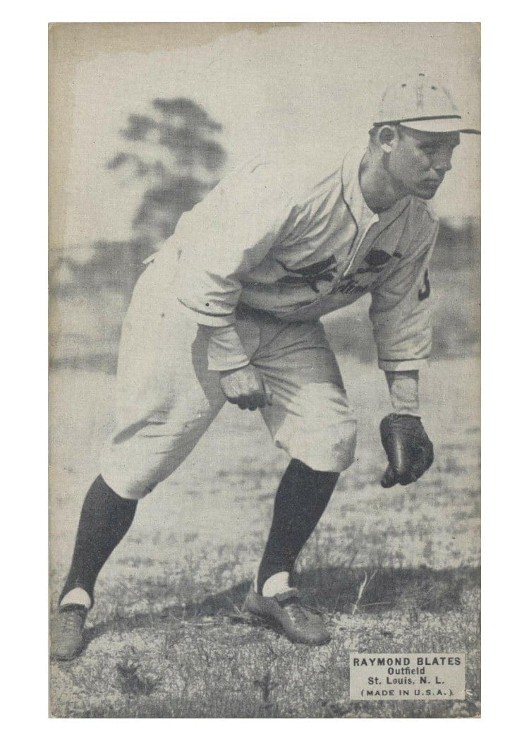 1925 Exhibits Raymond Blates Blades card