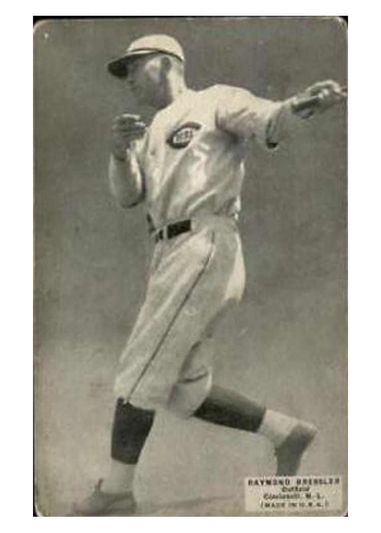 1925 Exhibits Raymond Bressler card