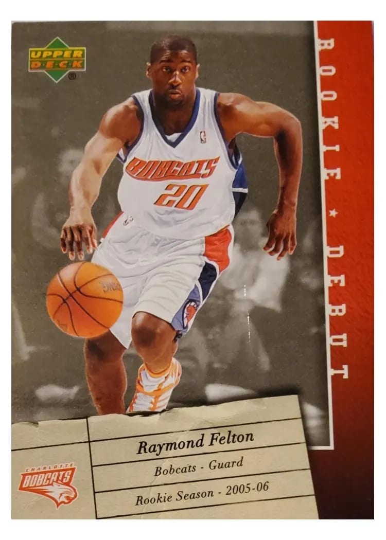 2006 Upper Deck Rookie Debut Raymond Felton #7 card