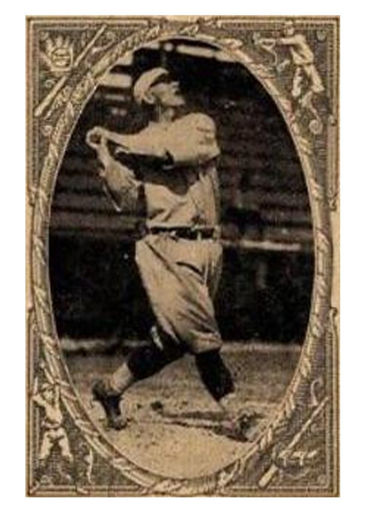 1922 Neilson's Chocolate Type II Raymond Powell card