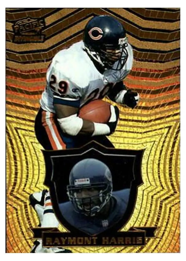 1997 Pacific Invincible Raymont Harris #29 card