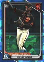 2024 Bowman Sapphire Edition Base Set Rayner Arias #BCP-127 card