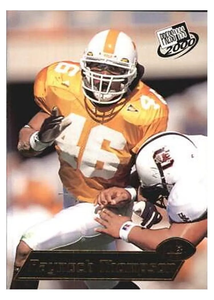 2000 Press Pass Raynoch Thompson Gold Zone #33 card