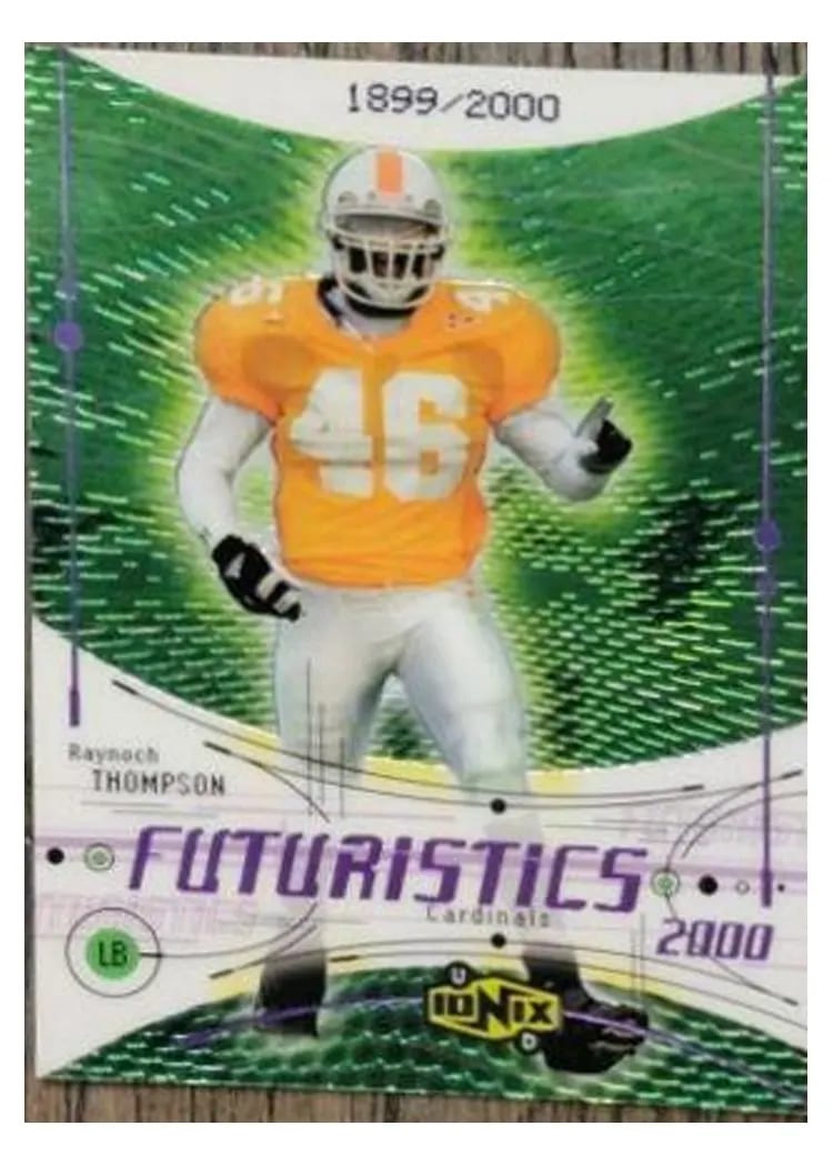 2000 Upper Deck Ionix Raynoch Thompson #67 card
