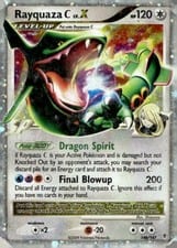 2009 Supreme Victors Rayquaza C LV.X #146 card