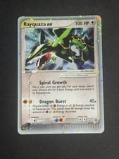 Rayquaza ex Dragon card