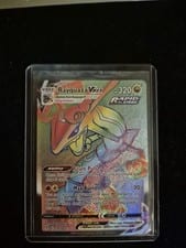 2021 Evolving Skies Rayquaza VMAX #217 card