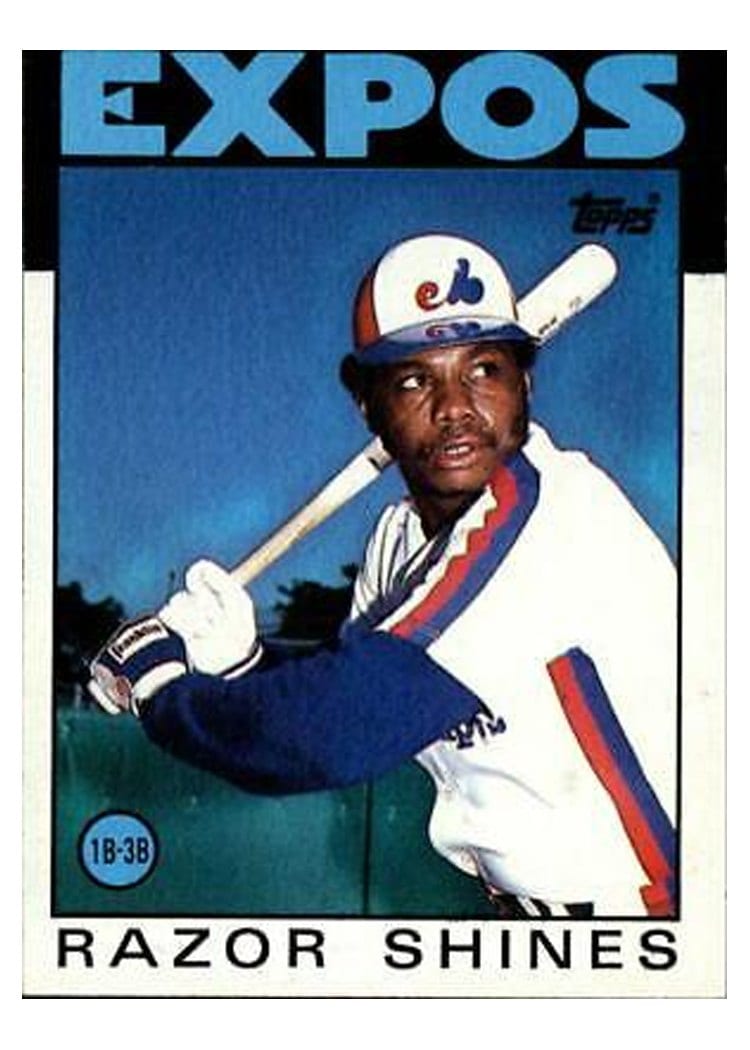 1986 Topps Razor Shines #132 card