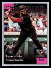 2025 Topps 2024 Greatest Hits Rece Hinds #GH-22 card