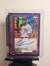2025 Topps Chrome Update Rookie Debut Autographs Rece Hinds #CRDA-RH card