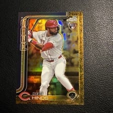 2025 Topps Gilded Collection Base Set Rece Hinds #39 card