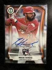 2025 Topps Tribute League Inauguration Autographs Rece Hinds #LIA-RH