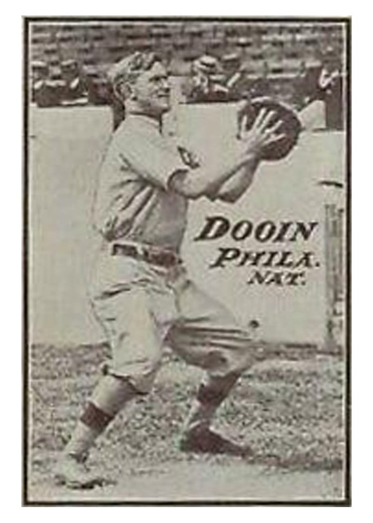 1913 Tom Barker Game Red Dooin card