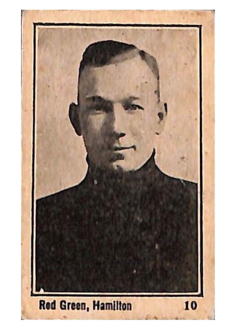1924 V130 Maple Crispette Red Green #10 card