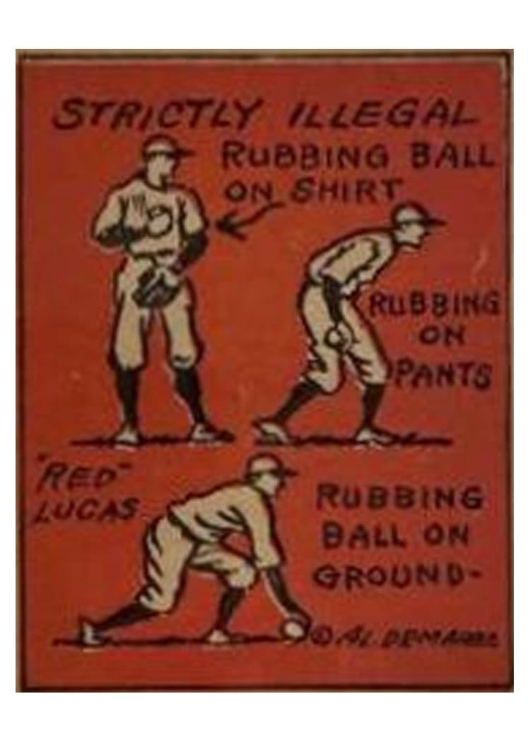 1935 Schutter Johnson Red Lucas #43 card