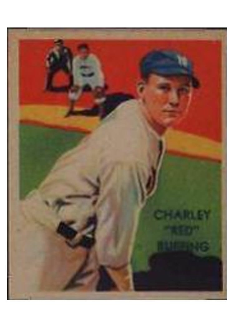 1935 Diamond Stars Red Ruffing #60 card