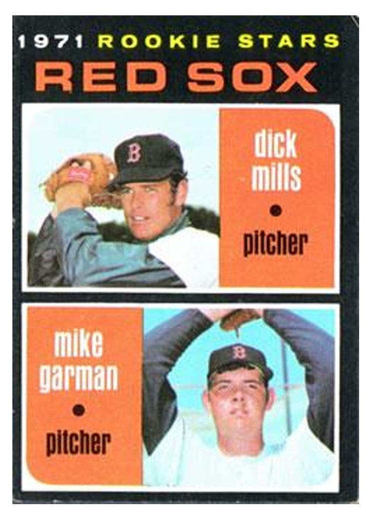 1971 Topps Red Sox 1971 Rookie Stars #512 card