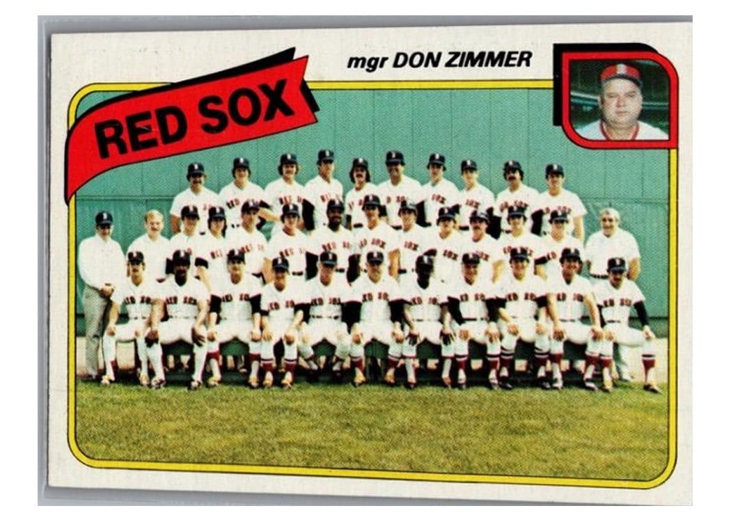 1980 Topps Red Sox:  Don Zimmer #689 card