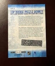 2021-22 O-Pee-Chee Top Rookie Bounty Puzzle Redemption Card #OPC-7 card