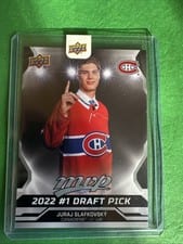2022-23 Upper Deck MVP 2022 NHL Draft #1 Pick Redemption Card #DP-1 card