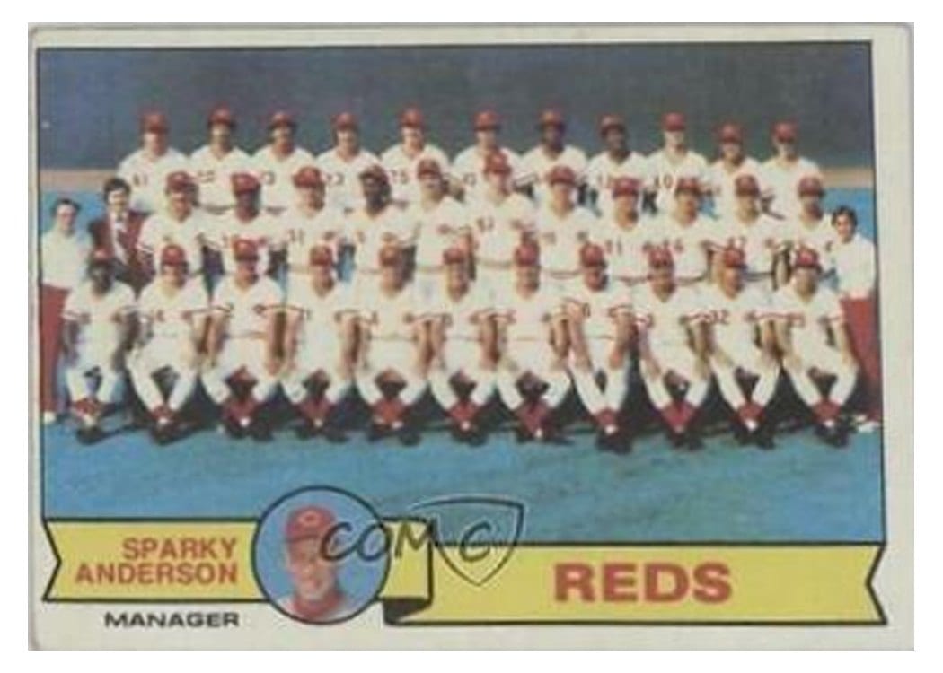 1979 Topps Reds Team #259 card