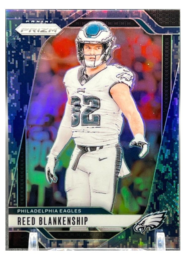 2024 Panini Prizm Base Set Reed Blankenship Navy Camo #236 card