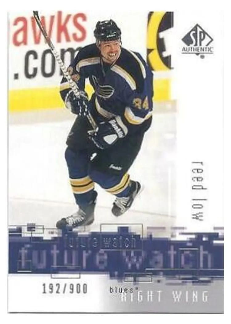 2000 SP Authentic Reed Low #163 card