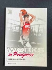 2024-25 Panini Court Kings Works in Progress Reed Sheppard #8