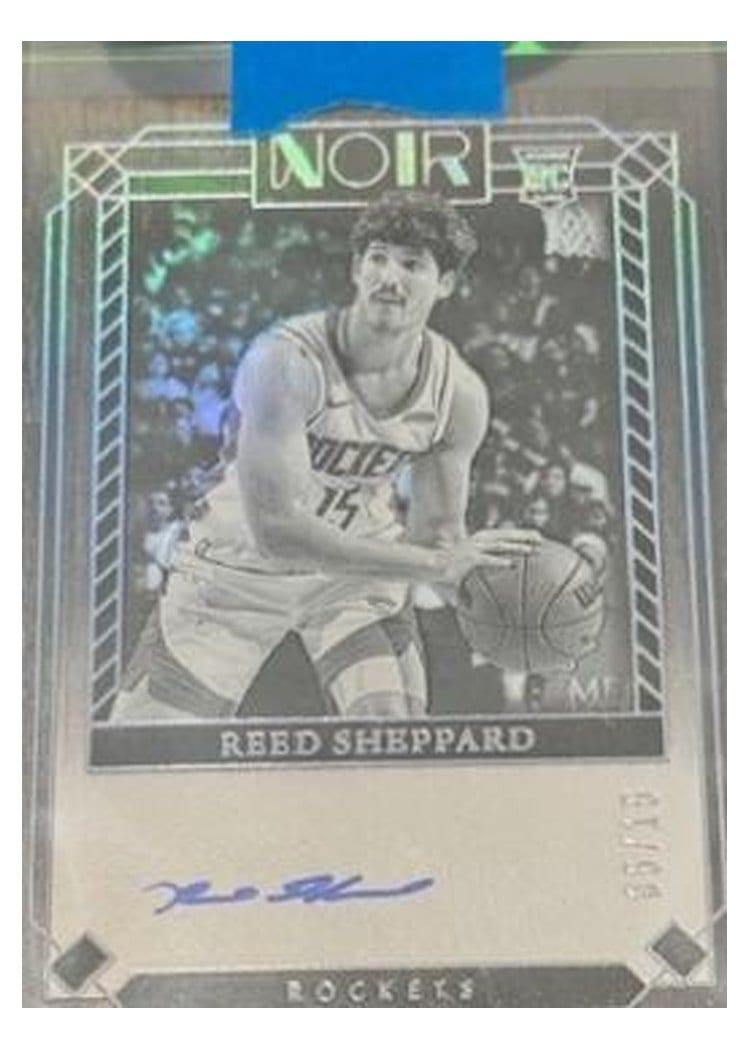 2024-25 Panini Noir Base Set Reed Sheppard #392 card