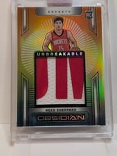 2024-25 Panini Obsidian Unbreakable Memorabilia Reed Sheppard #UM-RSH