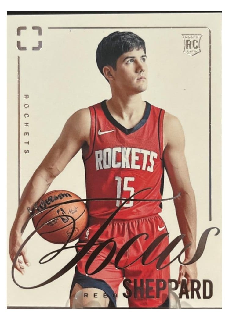 2024-25 Panini Photogenic Rookie Focus Set Reed Sheppard #4