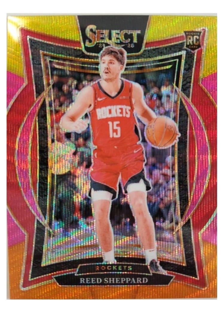 2024-25 Panini Select Base Set Reed Sheppard Multi Wave Prizm #68 card