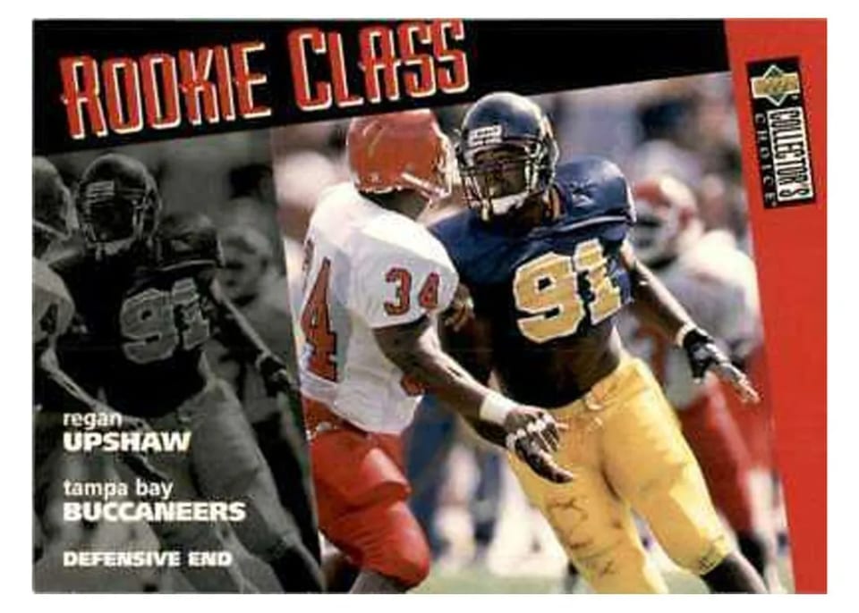 1996 Collector's Choice Regan Upshaw #10 card