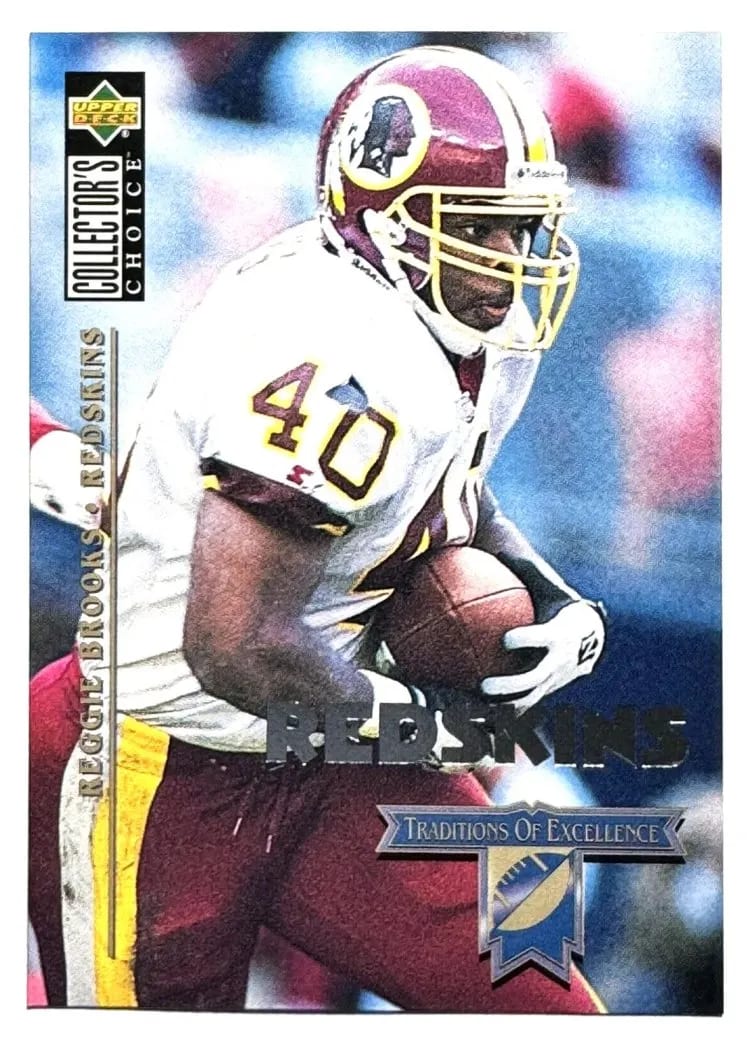 1994 Collector's Choice Reggie Brooks #48 card