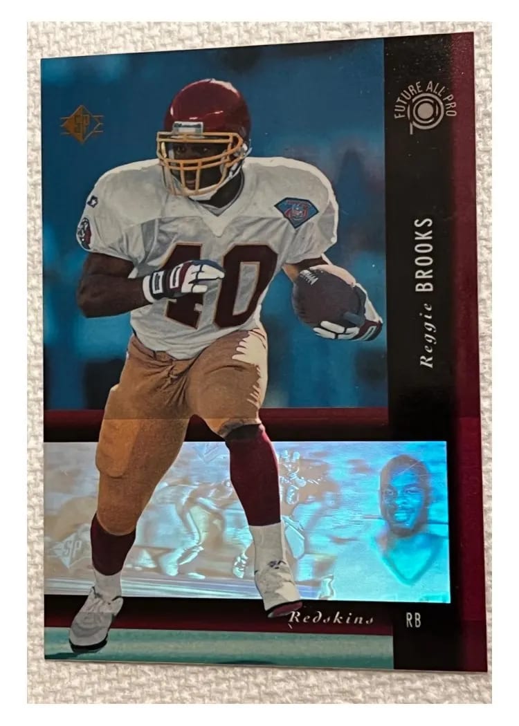 1994 SP All Pro Holoviews Reggie Brooks #PB39 card