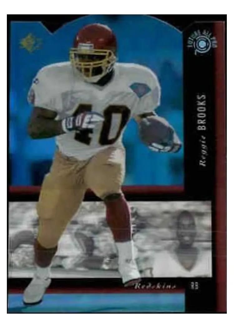 1994 SP All Pro Holoviews Reggie Brooks Die Cut #PB39 card