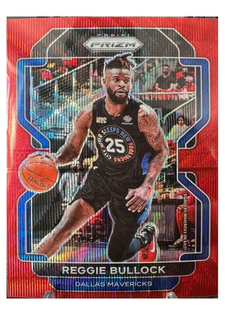 2021-22 Panini Prizm Base Set Reggie Bullock #180 card