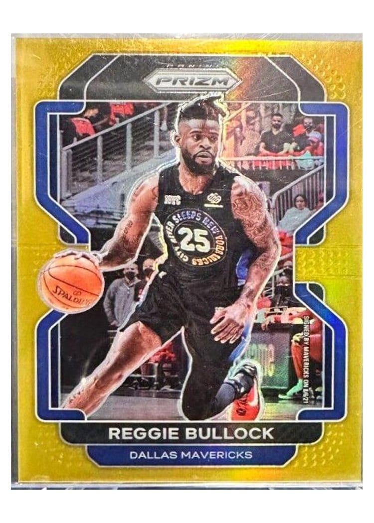 2021-22 Panini Prizm Base Set Reggie Bullock #180 card
