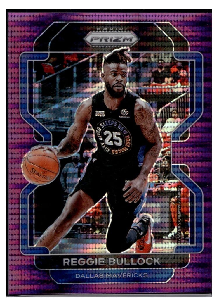 2021-22 Panini Prizm Base Set Reggie Bullock #180 card