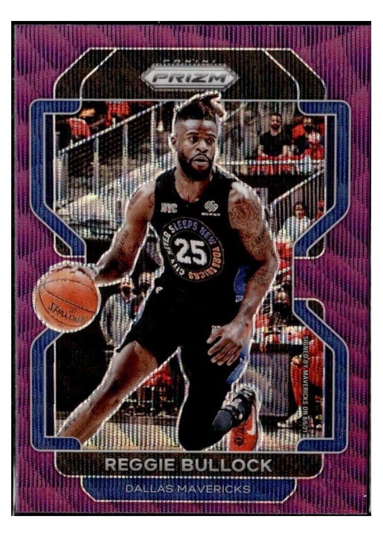 2021-22 Panini Prizm Base Set Reggie Bullock #180 card