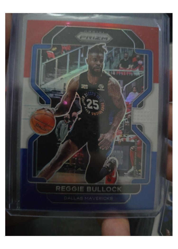 2021-22 Panini Prizm Base Set Reggie Bullock #180 card