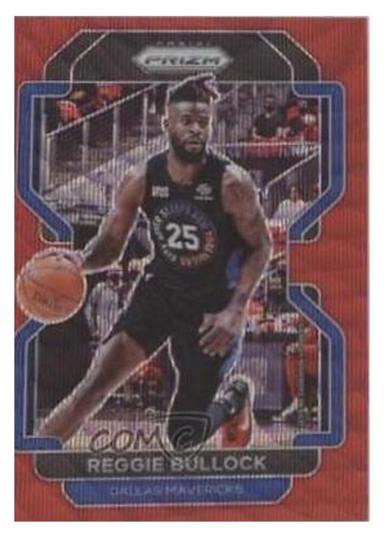 2021-22 Panini Prizm Base Set Reggie Bullock #180 card