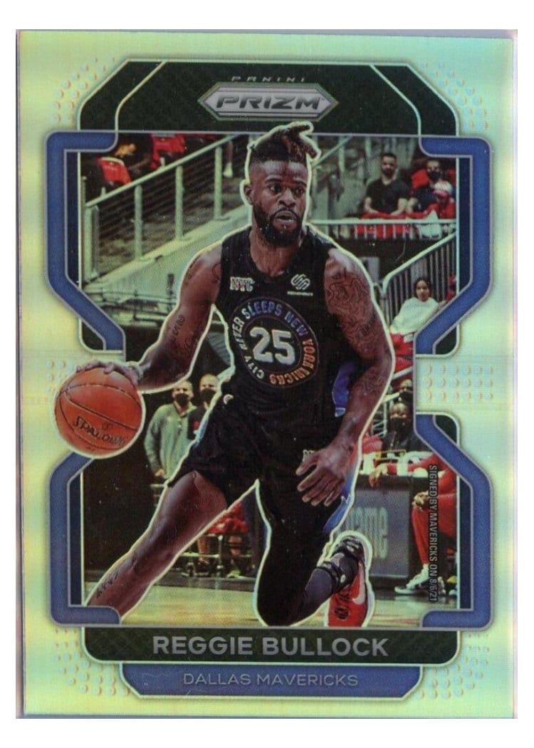 2021-22 Panini Prizm Base Set Reggie Bullock #180 card