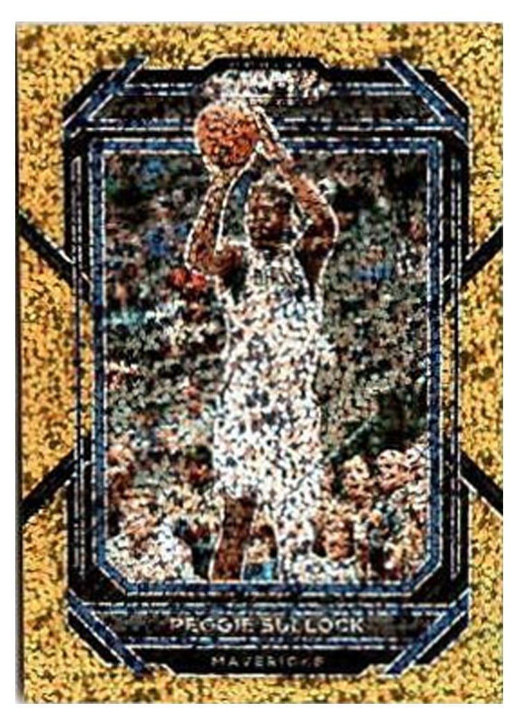 2022-23 Panini Prizm Base Set Reggie Bullock Gold Sparke Prizm #179 card