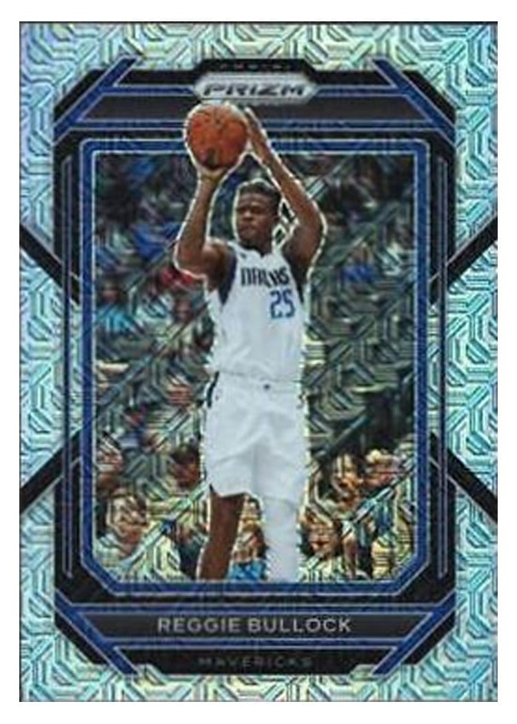 2022-23 Panini Prizm Base Set Reggie Bullock Mojo Prizm #179 card