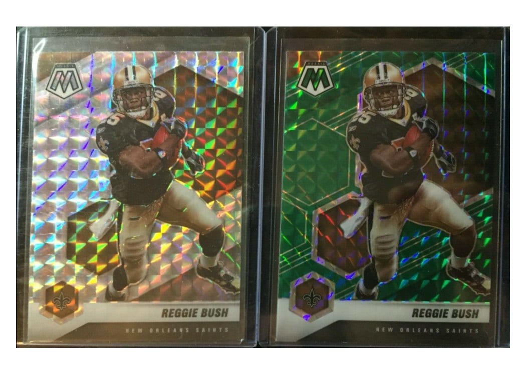 2021 Panini Mosaic Base Set Reggie Bush #144 card