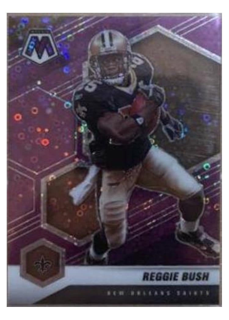 2021 Panini Mosaic Base Set Reggie Bush #144 card