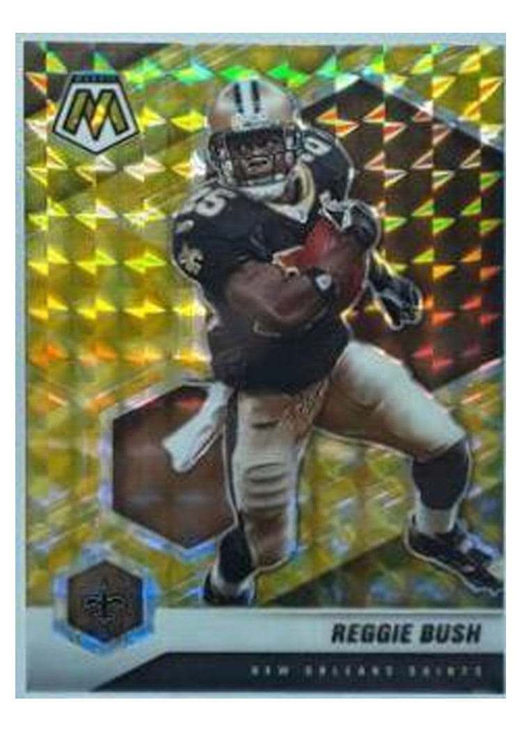 2021 Panini Mosaic Base Set Reggie Bush #144 card