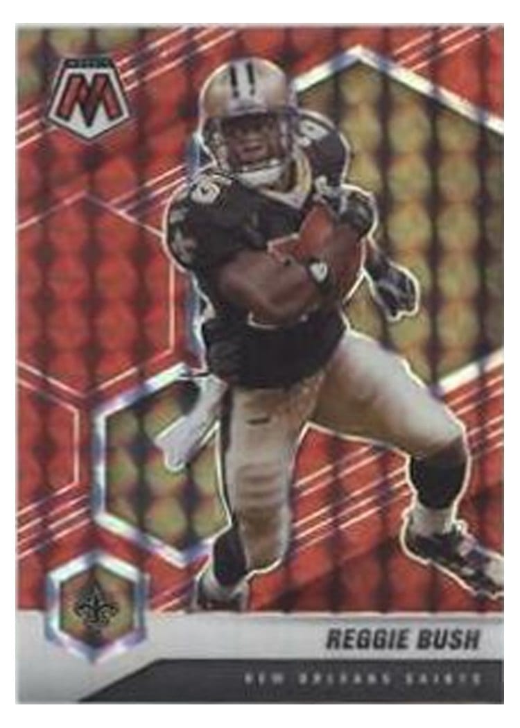 2021 Panini Mosaic Base Set Reggie Bush #144 card